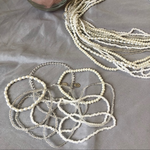💗5 for $20 Cookie Lee Faux Pearl Necklace Set - Picture 3 of 14